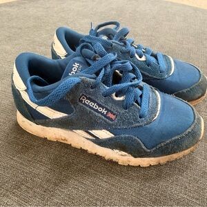 Reebok Kids Navy and White Sneakers